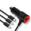 Picture of Original A903 Car Charger 3IN1(TYPE-C,Lightning&Micro)bk