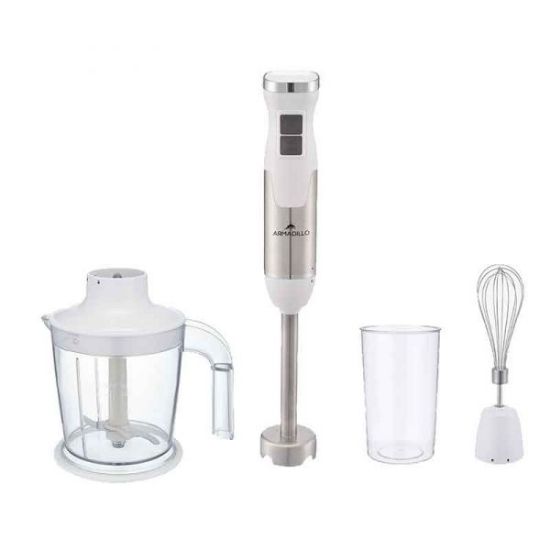 Picture of Armadillo Multi-Function Hand Blender - 1000 Watt, White Stainless