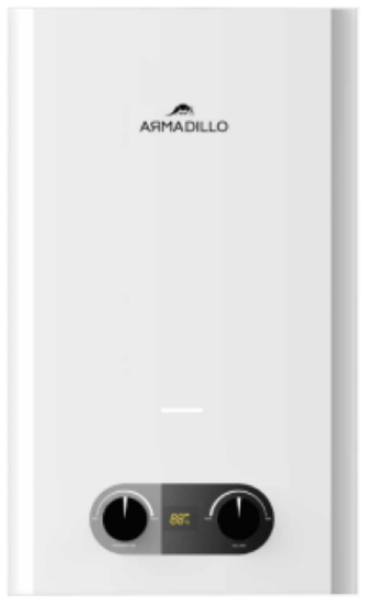 Picture of Armadillo Gas Water Heater 6 Liter - White