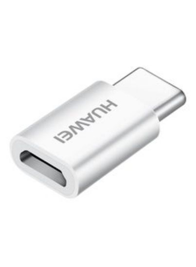 صورة محول USB من النوع C أبيض