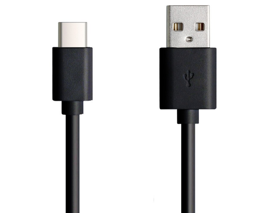 Picture of JanouBi X-25 USB Data Cable To Type C 3A Black
