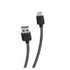 صورة كابل USB-C إلى USC-A اورايمو ديورا لاين 3، 1 متر، اسود
