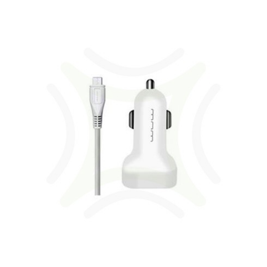 Picture of WUW T22 Car Charger For Micro Fast Charger - White