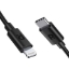 Picture of RAVPOWER RP-CB1016 USB-C to Lightning Charging Cable 1M - Black