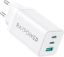 Picture of Ravpower RP-PC172 PD Pioneer 65W 3-Port Wall Charger - White