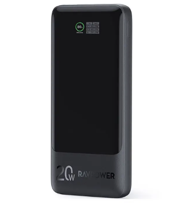 Picture of RAVPower RP-PB1237 Power Bank PD Pioneer 10000mAh 20W - Black