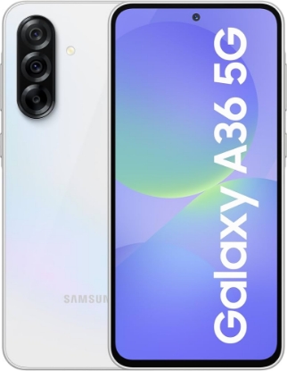صورة سامسونج جالكسي A36-5G- جيجابايت8/128 جيجابايت- 6.7 بوصة / ابيض