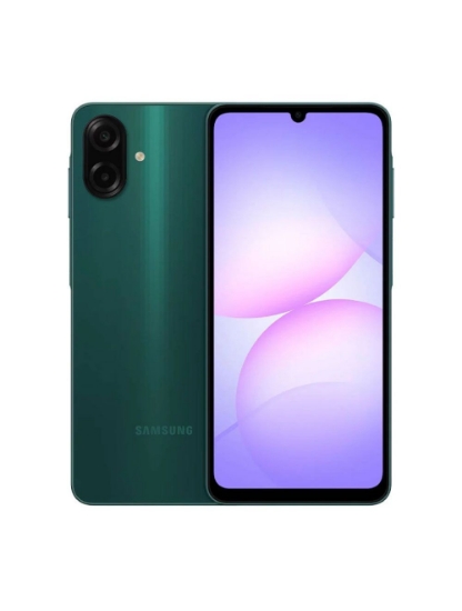 صورة سامسونج جالكسي A07 بشريحتين 128جيجا ، 4 جيجا رام اخضر